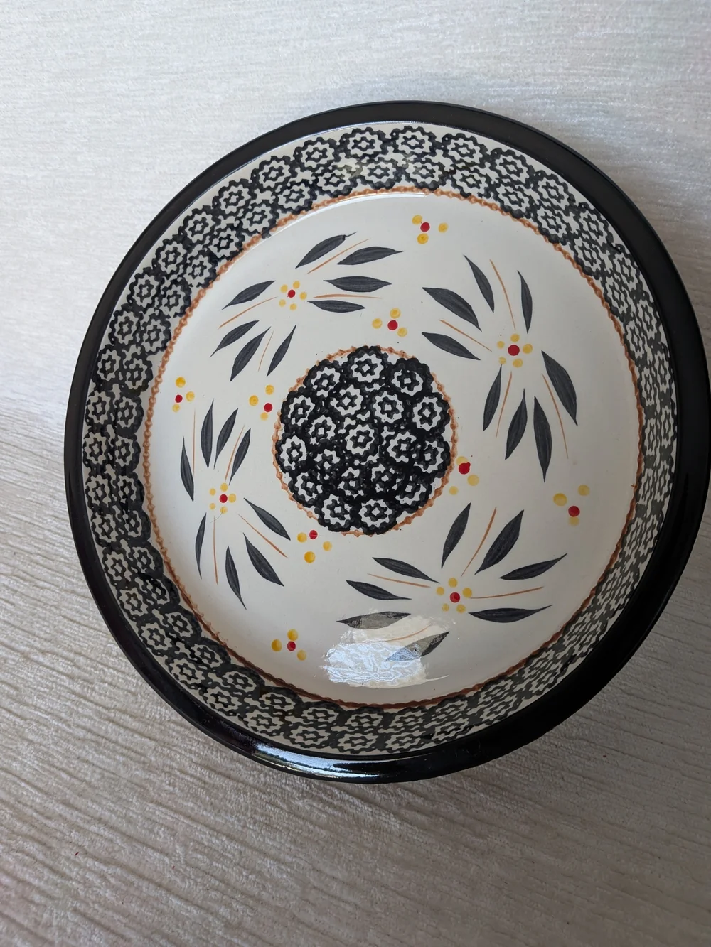 Temp-Tations Presentable Ovenware By Tara Old World Black Pattern, 9